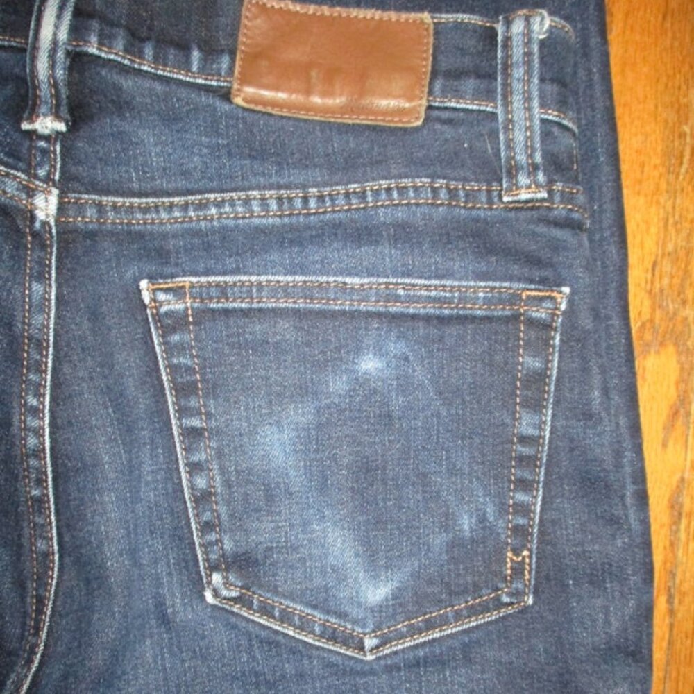 MADEWELL Athletic Slim Selvedge Jeans Sz 30 - Picture 11 of 12